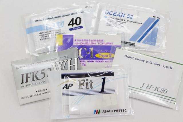 歯科用金属 金合金