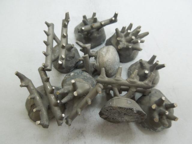 鋳造金属インゴット合金・ボタン