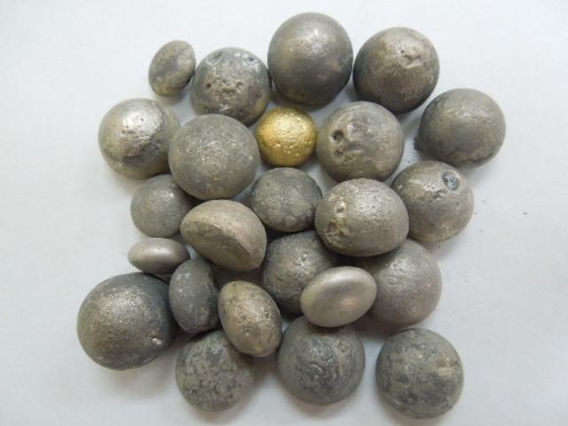 鋳造金属インゴット合金・ボタン