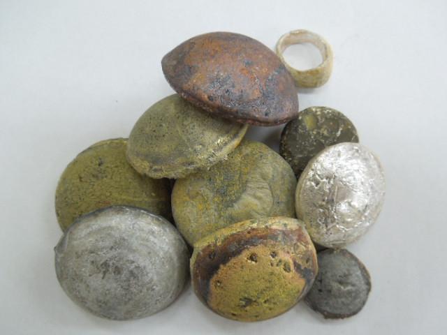 鋳造金属インゴット合金・ボタン