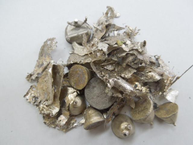 鋳造金属インゴット合金・ボタン