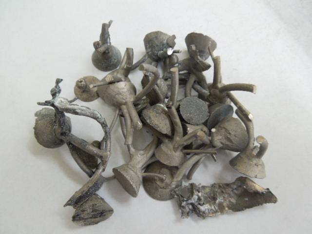 鋳造金属インゴット合金・ボタン