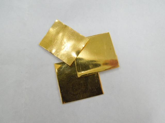 【遺品整理】歯科用金箔約0.17g×9枚1.53g相当 遺品整理】歯科用金箔約0.17g×9枚1.53g相当 商品検索 -