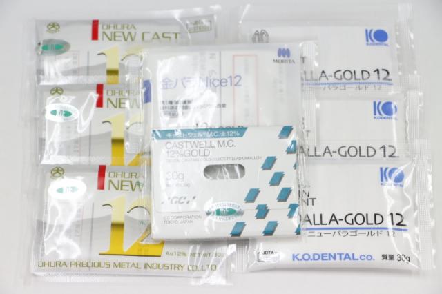 12%金パラ(金パラジウム製品)